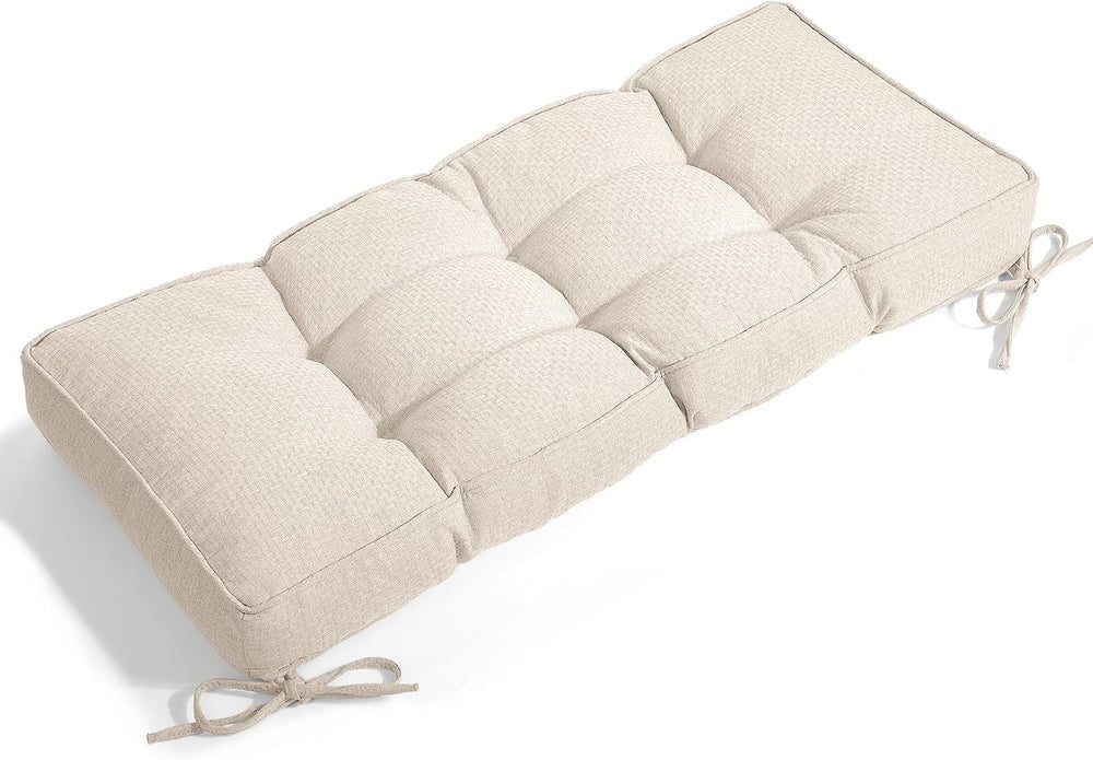 Detiblue Bench Cushion for Indoor Furniture,40x15Inch Tufted Bench Seat Cushi...