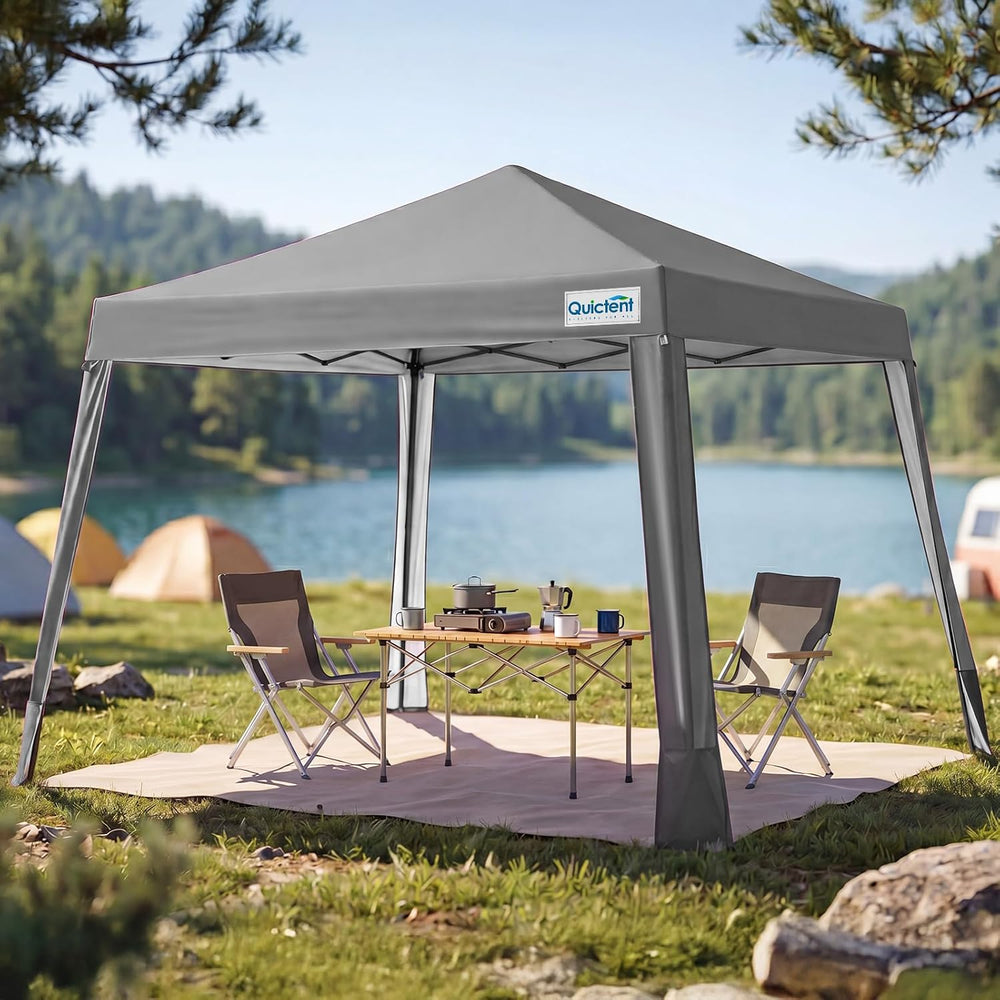 Quictent 10x10 Slant Leg Pop Up Canopy Tent