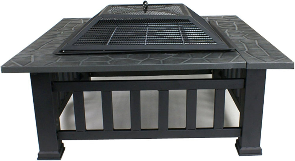 F2C Outdoor Heavy Steel Fire Pit Wood Burning Fireplace Patio Backyard Heater...