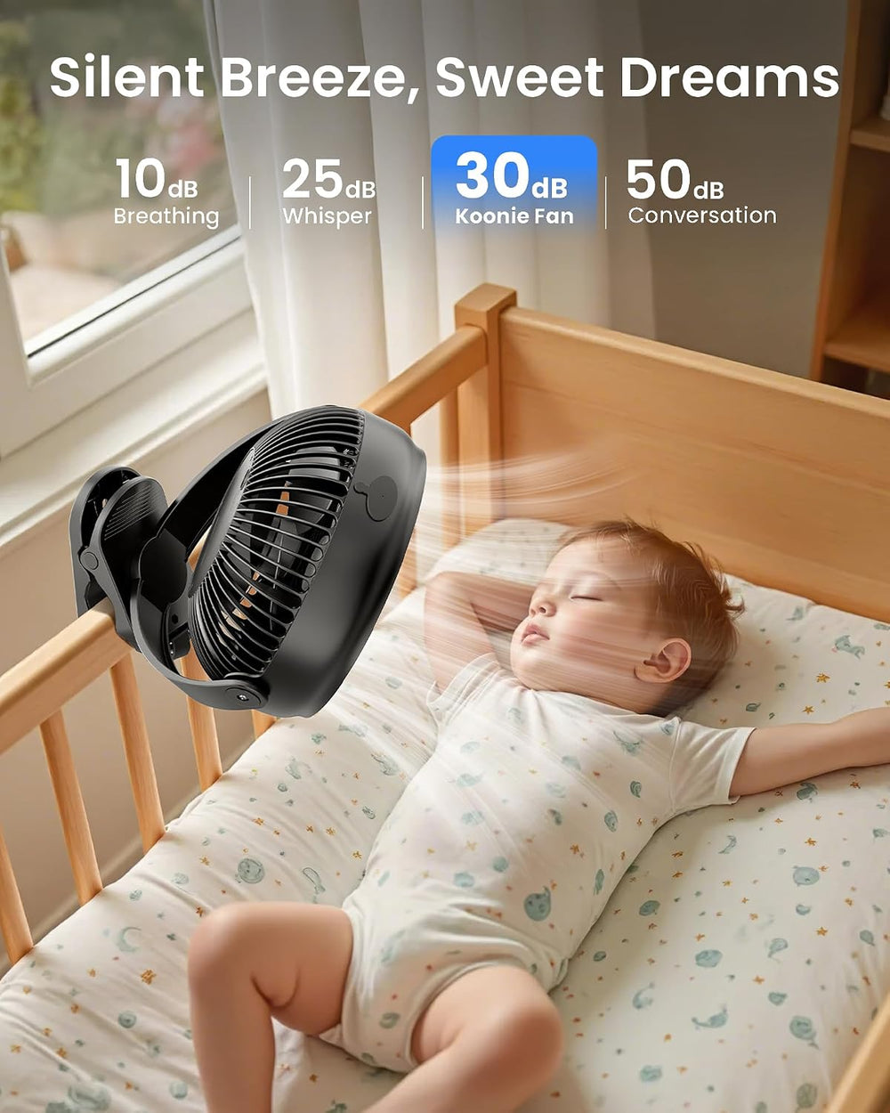 Koonie 8'' 10000mAh Battery Operated Misting Fan with Max. 48 Hrs Run...