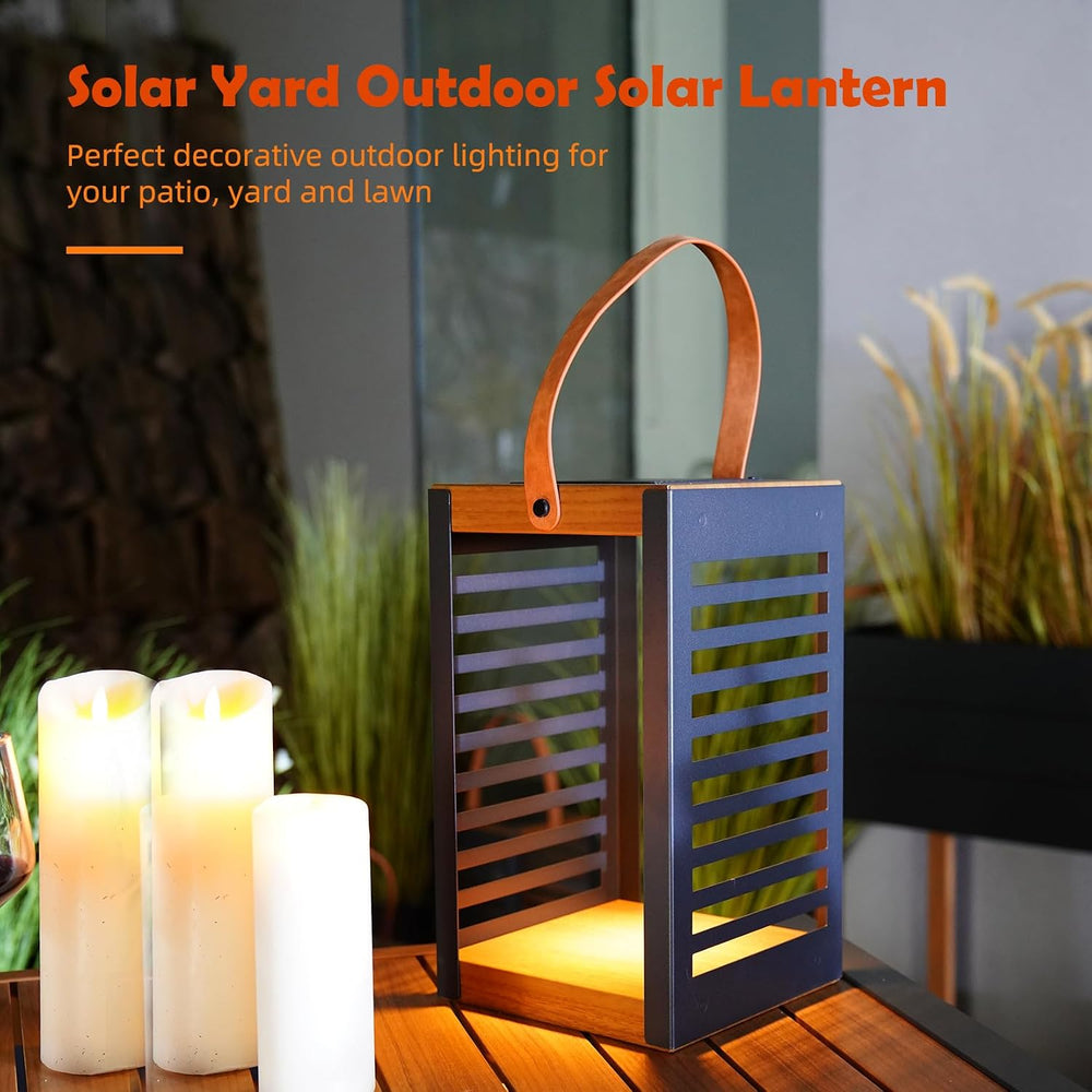 Solar Yard Outdoor Solar Lanterns, Solar Lamp Decorative Outdoor Water-Resist...