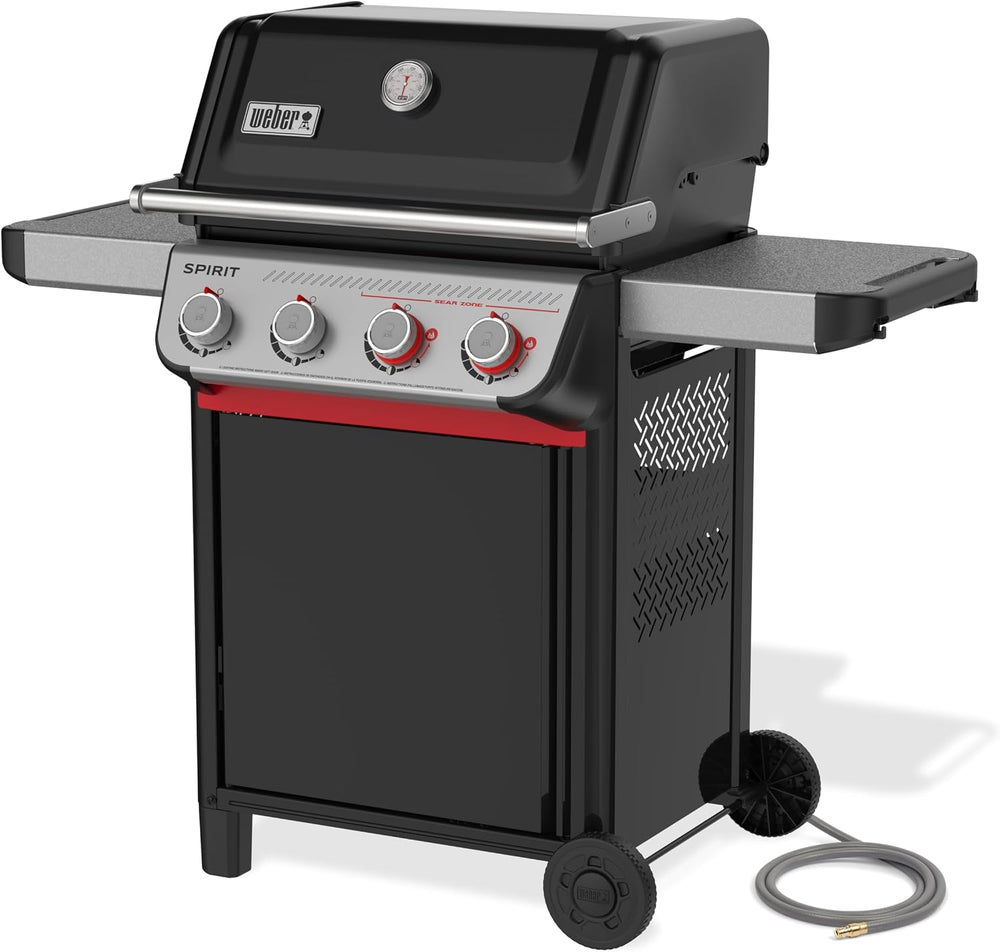 Weber® Spirit E-425 Gas Grill for Outdoor Cooking, Natural Gas Grill, Black