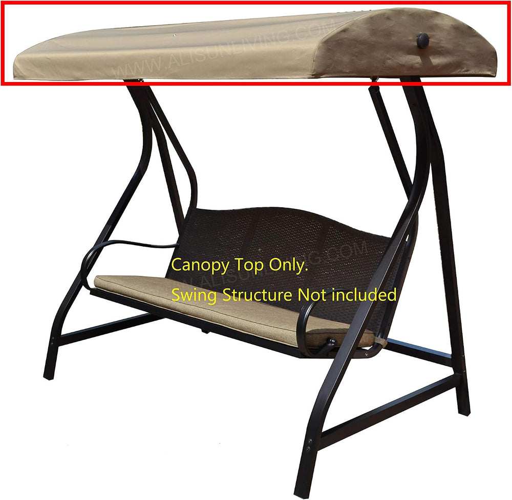ALISUN Replacement Canopy Top for GT Porch Swing Model #GCS00229C (Will Not F...
