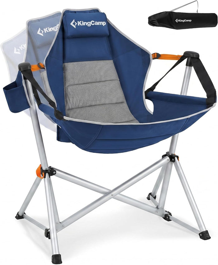 KingCamp Hammock Camping Chair, 400lbs Heavy Duty Swing Chairs for Adults