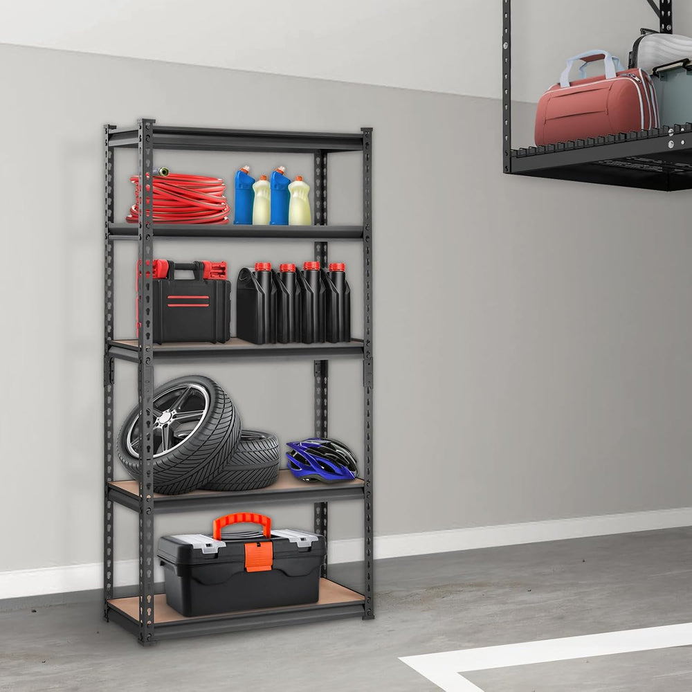 VEVOR Storage Shelves 5-Tier Adjustable 2000 lbs 30"x12"x60" S...