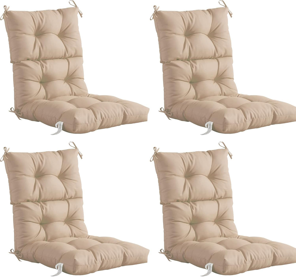 ADLIVWYD Set of 4, Adirondack Rocking Chair Outdoor Cushions, 45"x22&quo...