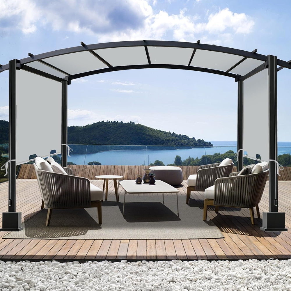85"x 208" Universal Pergola Shade Cover, Garden Shade Replacement f...