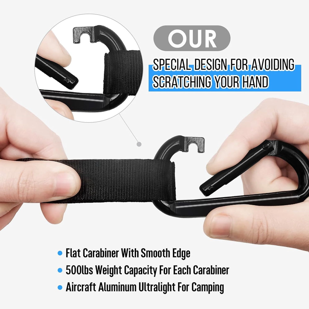 Grassman Camping Hammock Double & Single Portable Hammock with Tree Strap...