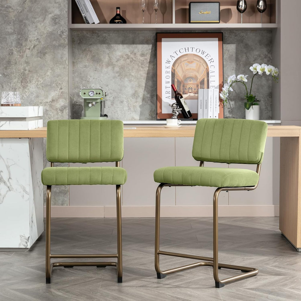 Okeysen Bar Stools Set of 3,Counter Height Bar Stools Bar Chairs,24 inch Tall...
