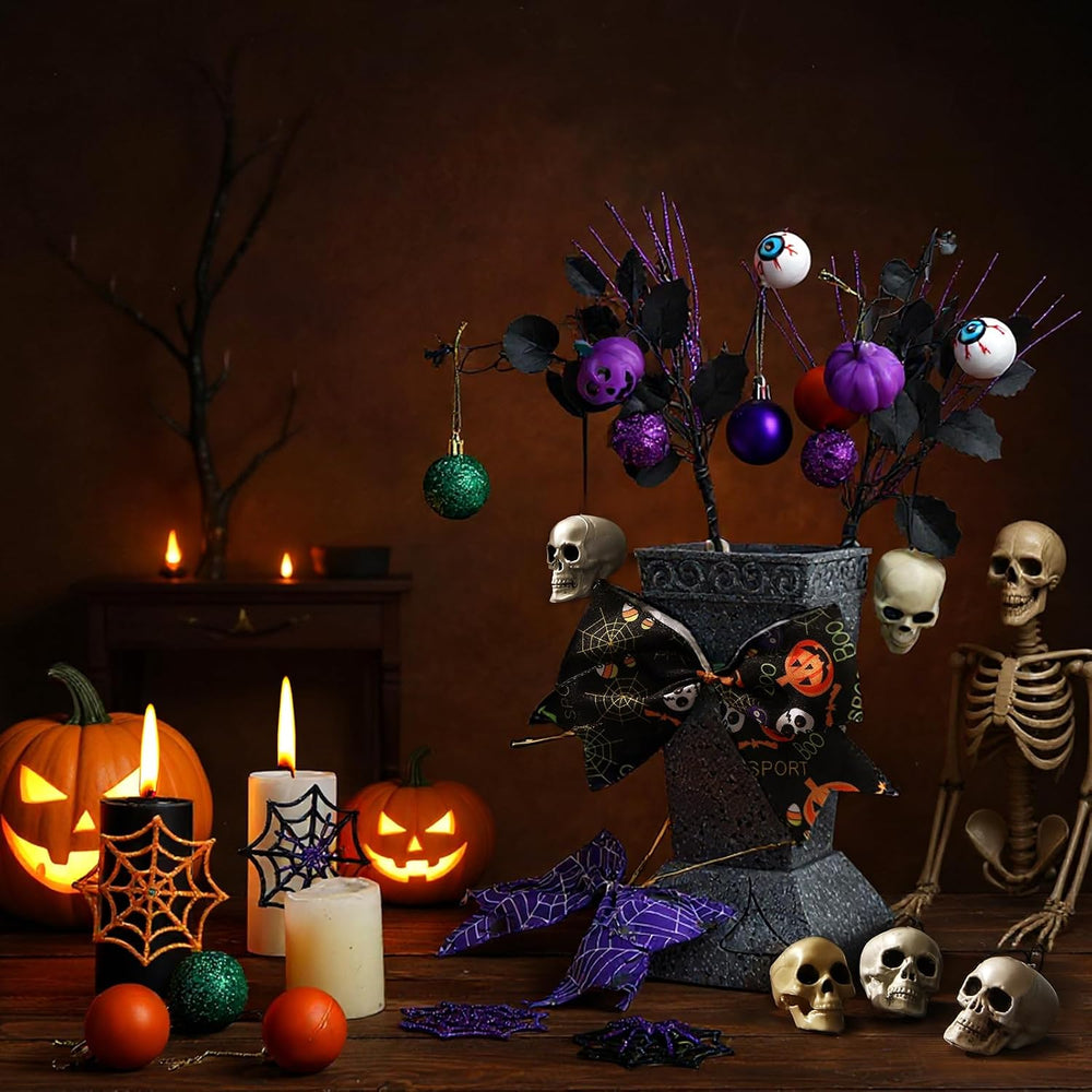 43 Pcs Halloween Tree Ornaments Decorations Tree Topper Hanging Ornaments for...