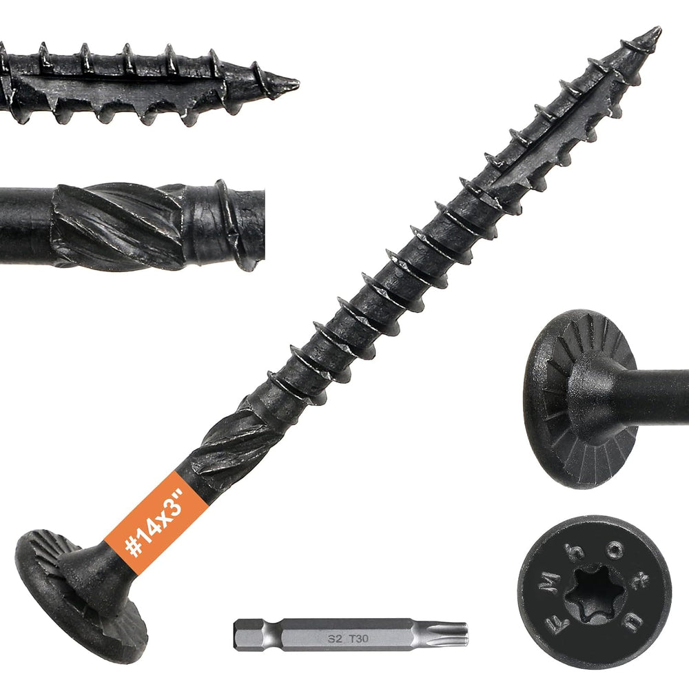 #14 x 3 Wood Structural Lag Screws