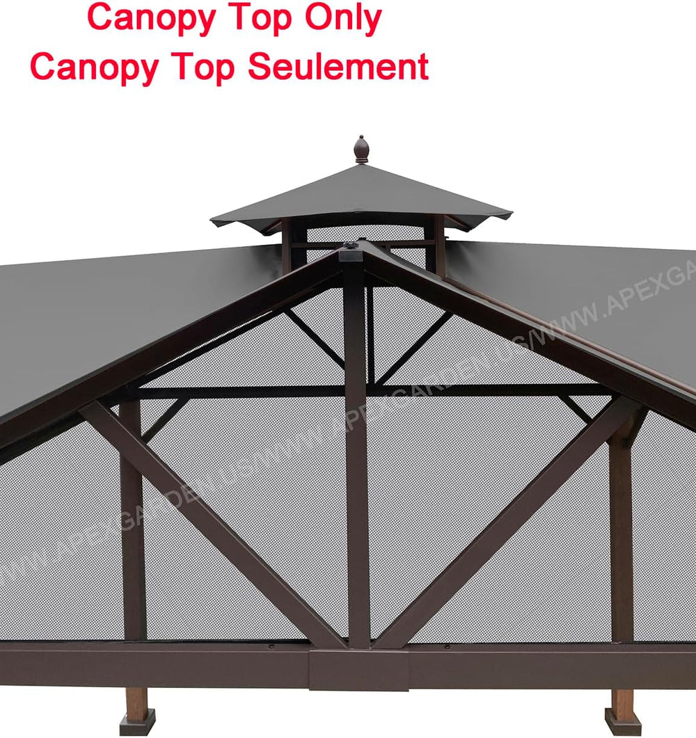 APEX GARDEN Replacement Canopy Top for The Lowe's Style Selections Gazebo...