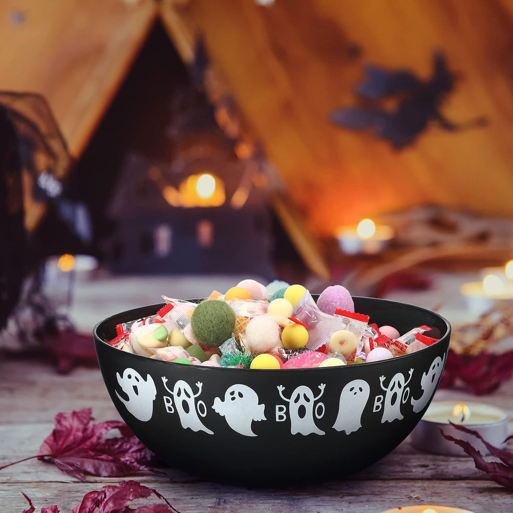 Funtery 6 Pcs Halloween Candy Bowl Bulk Trick or Treat Paty Serving Bowls