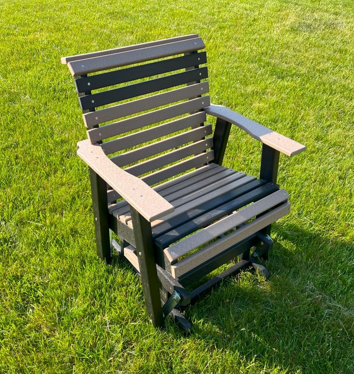 Poly Outdoor Glider - Effortless in-and-Out Access | Premium Quality | Afford...