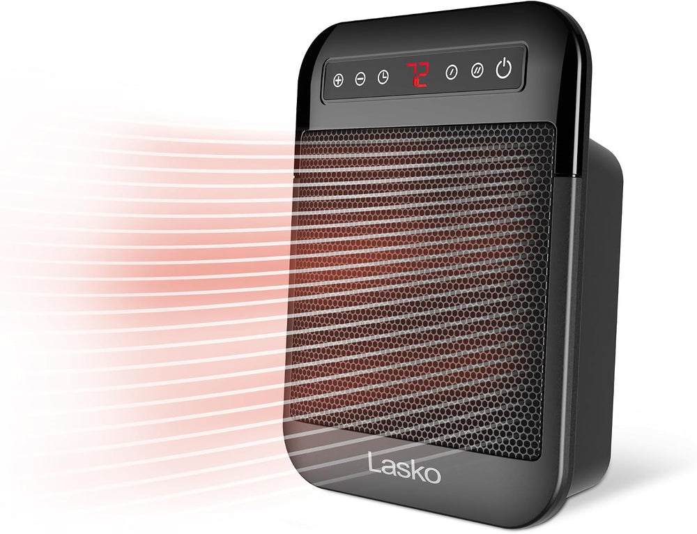 Lasko MyHeat Max Portable Ceramic Space Heater - 9” - CD09101 - Black