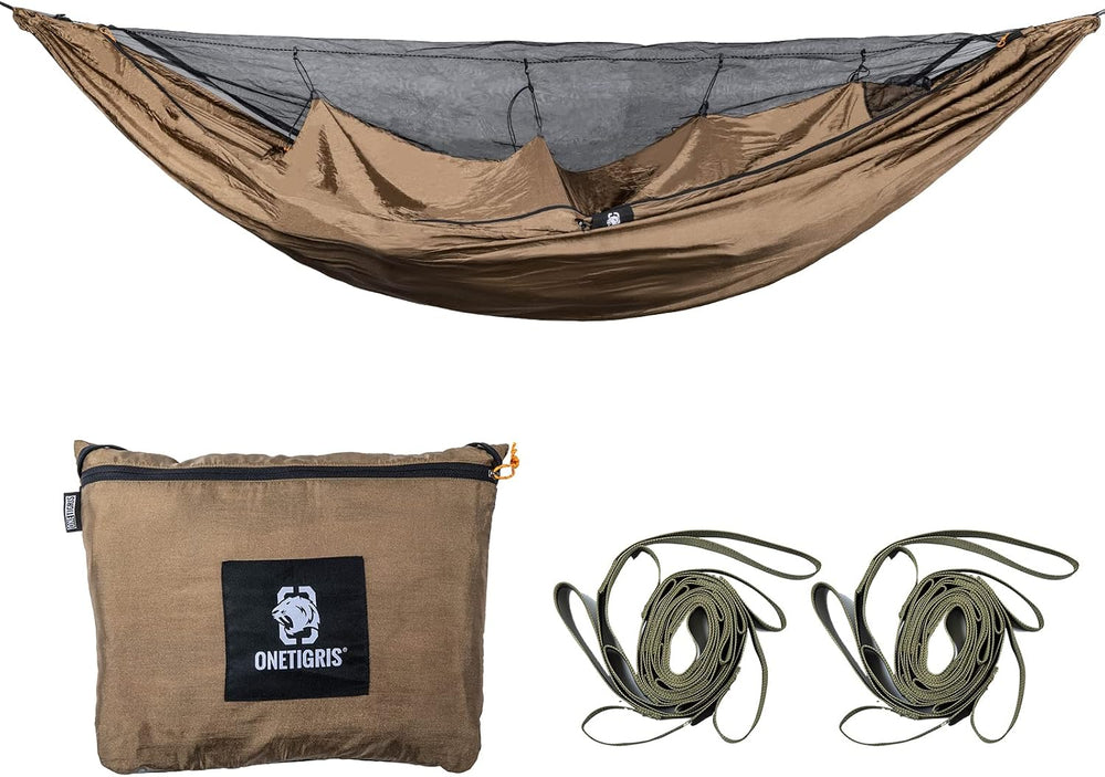 OneTigris KOMPOUND Camping Hammock with Net & Inner Thermal Layer