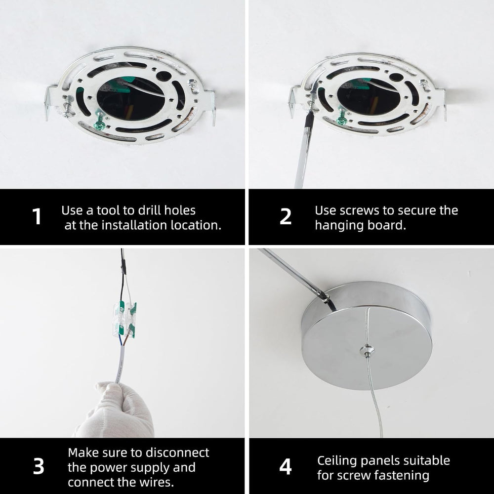 Modern LED Pendant Lights Kitchen Island Lighting,3 Pack