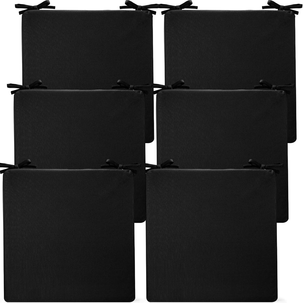 Preboun 6 Pack Outdoor Chair Cushions 19" x 19" x 3" Patio Wat...