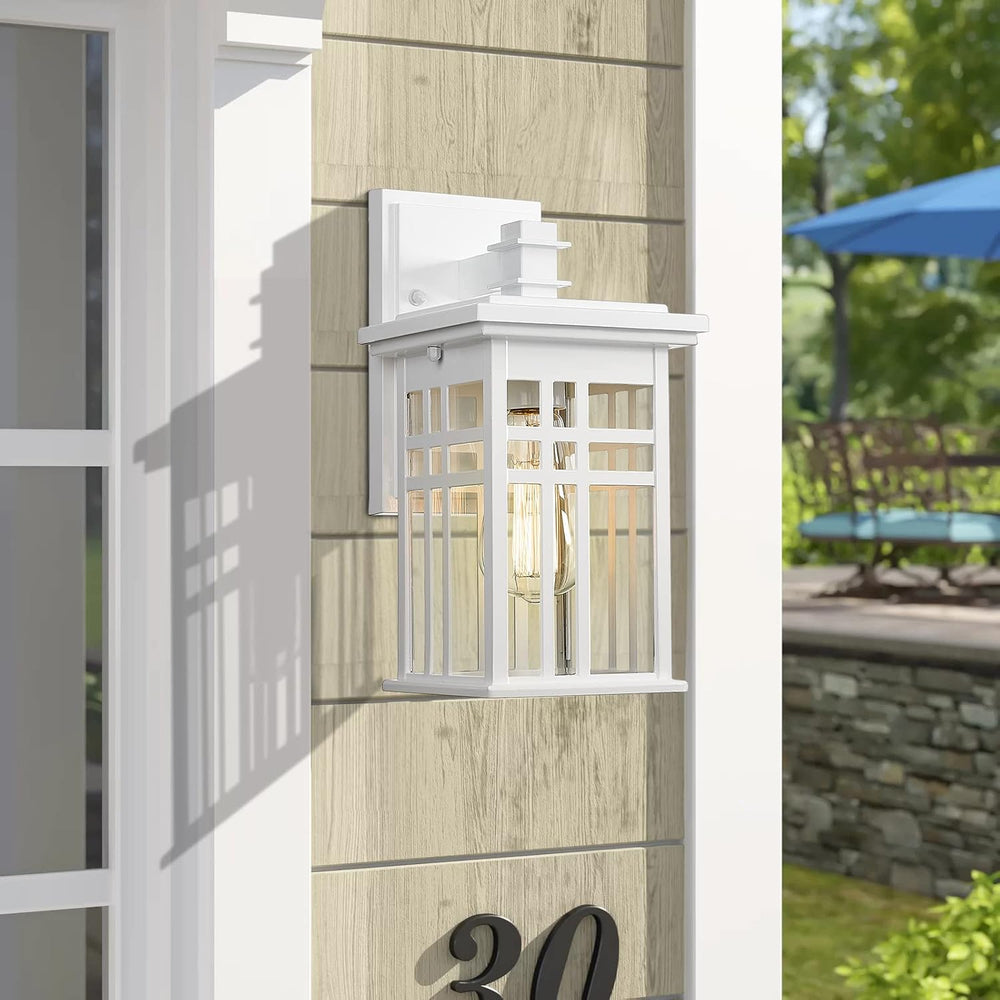 zeyu Modern Outdoor Wall Light - 12 Inch Exterior Light Fixture for House Fro...