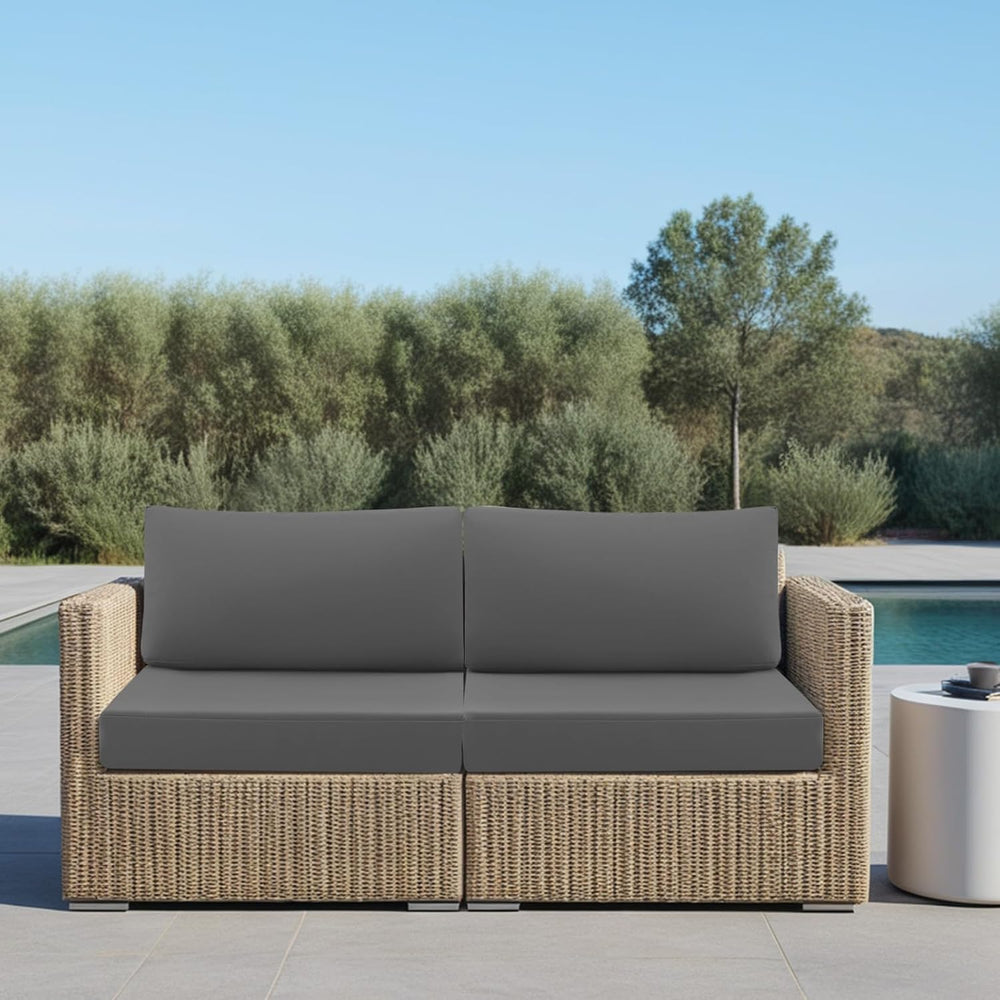 idee-home Outdoor Cushions for Patio Furniture, Outdoor Seat Cushion