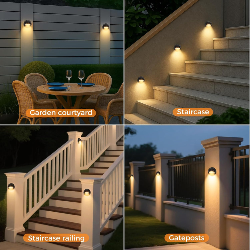 Low Voltage LED Deck Lights Kit with Transformer Timer and Photocell Sensor, ...