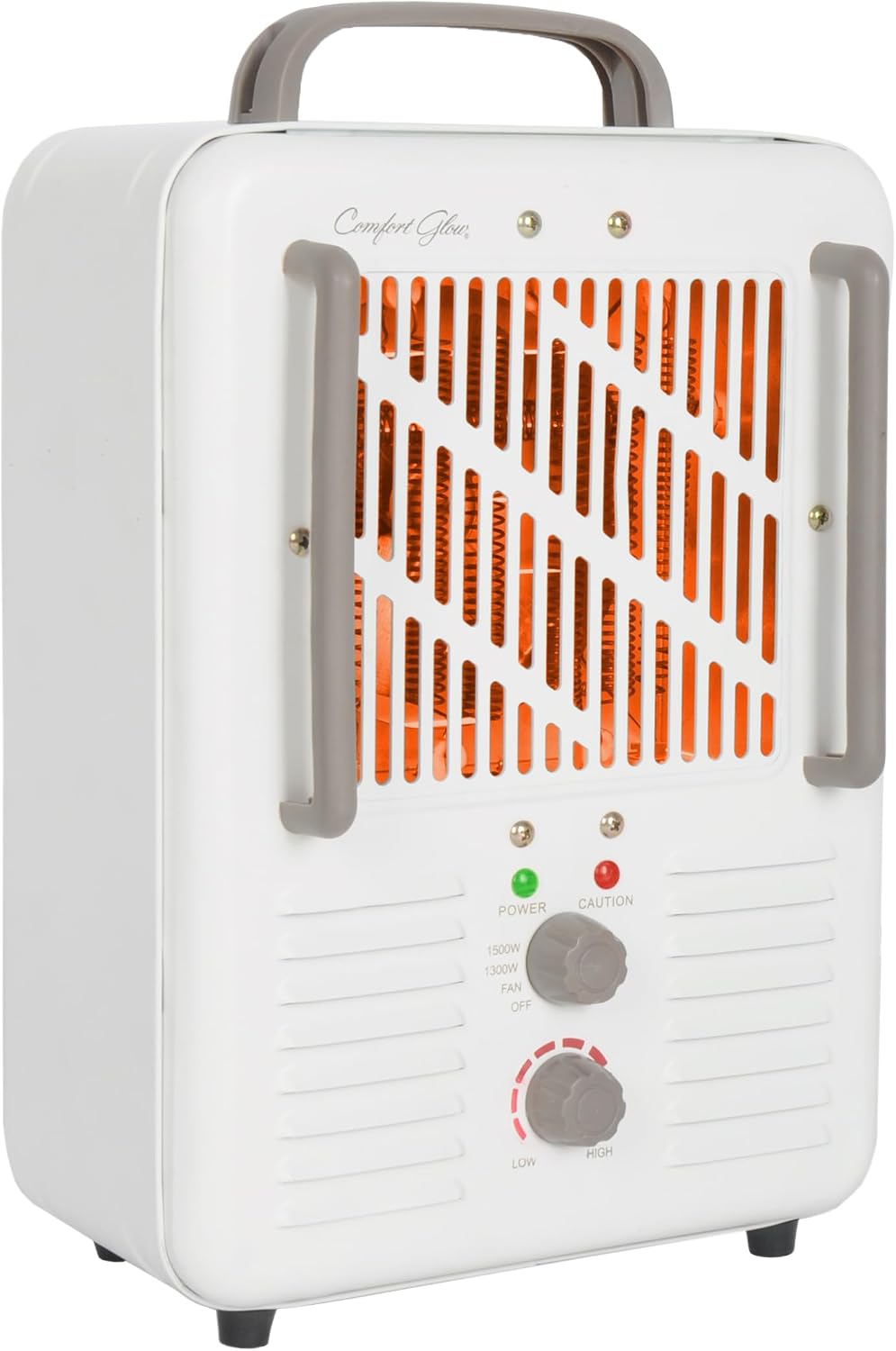 Comfort Glow EUH341 Milkhouse Style Electric Heater 5,200 Btu, White, Length:...