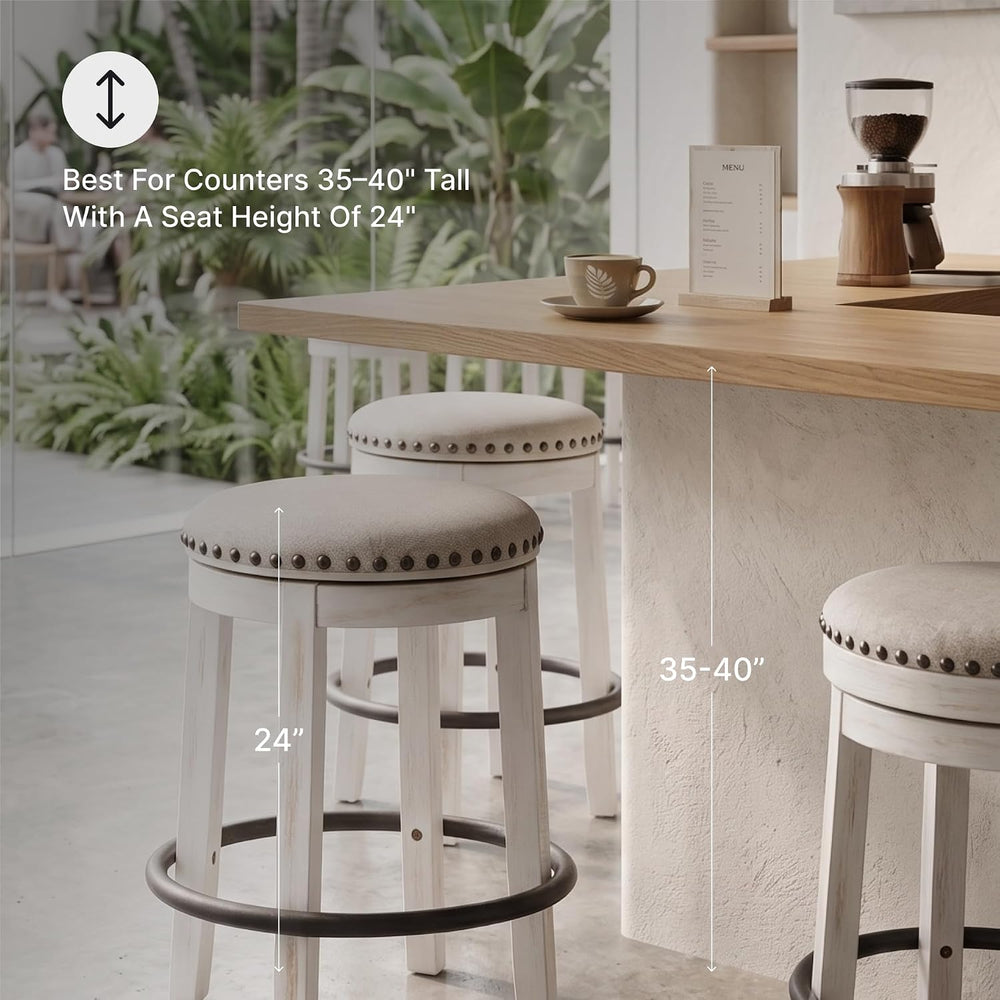 Signature Design by Ashley Valebeck 24 Inch Counter Height Stool