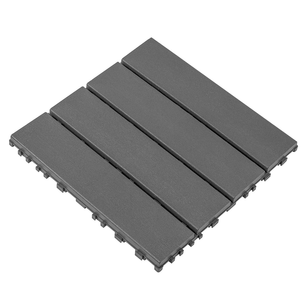Plastic Interlocking Deck Tiles, 44 Packs Deck Tile Outdoor Waterproof All We...