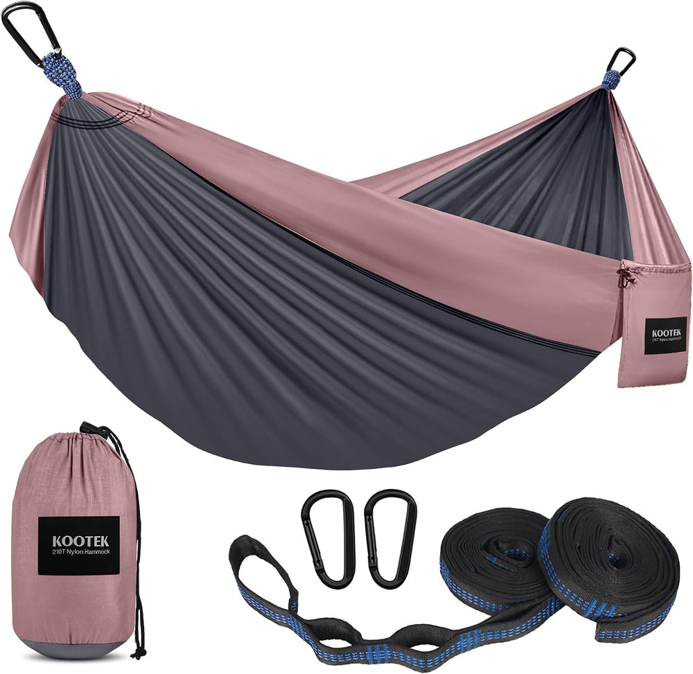 Kootek Camping Hammock 500lbs Capacity Outdoor Camping Essentials, Double