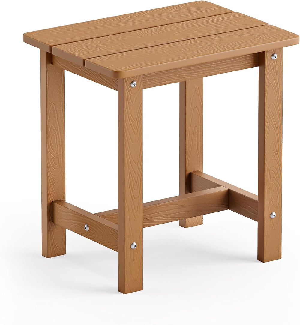 LUE BONA Outdoor Side Table, HDPS Small Outdoor Table, Adirondack Side Table,...