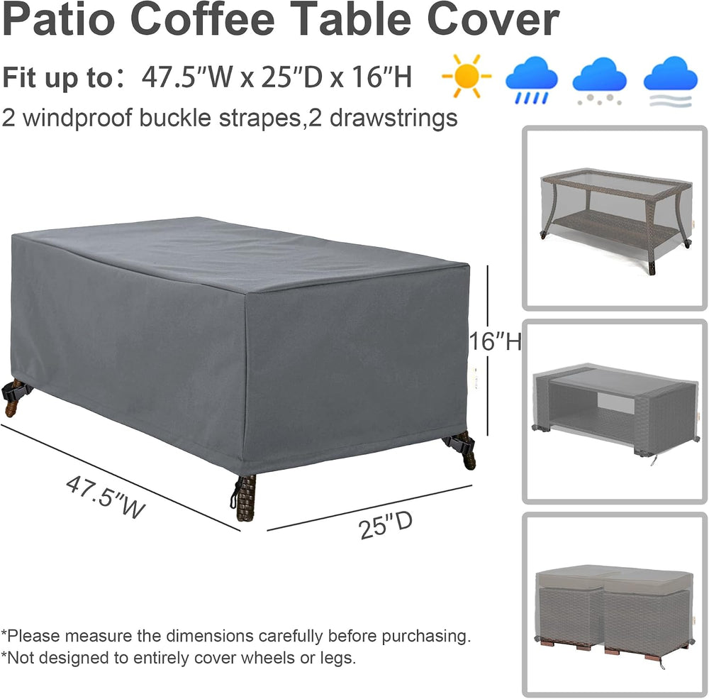 Patio Furniture Covers,Outdoor Furniture Cover Waterproof,Patio Furniture Set...