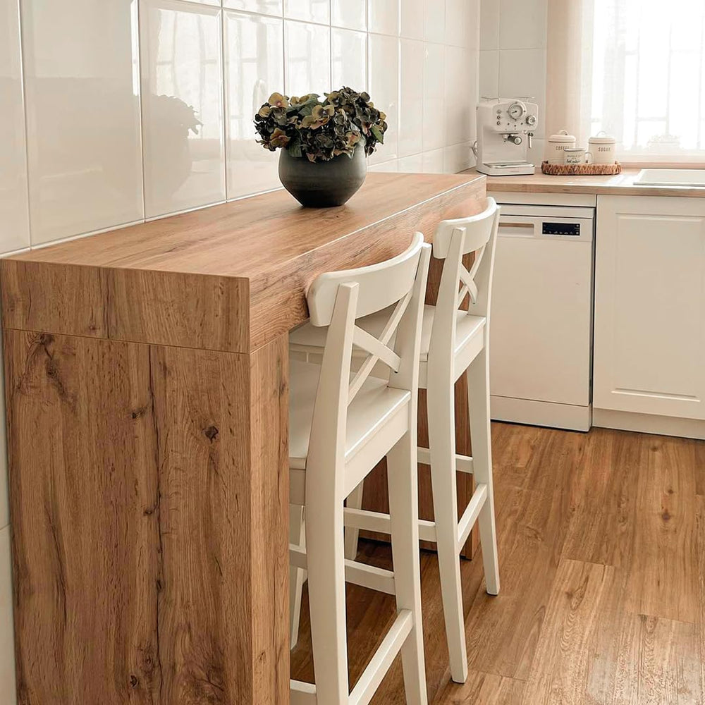 Mobili Fiver Evolution Tall Kitchen Bar Table Made in Italy | Space Saving, C...