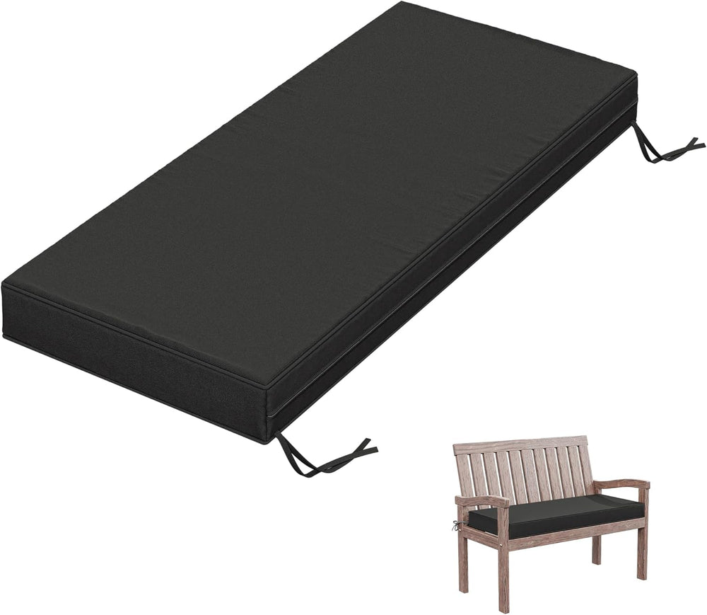 Outdoor Bench Cushion 42×18×3.5 in Thick Waterproof Patio Furniture Cushions,...