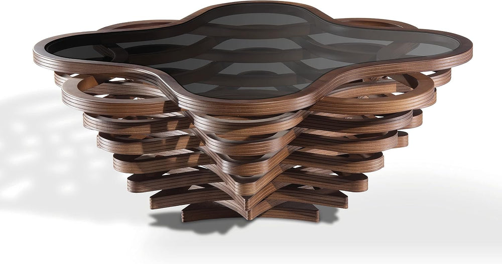 by Papella Design, Cloud Coffee Table, Modern Decorative Wooden Center Table,...