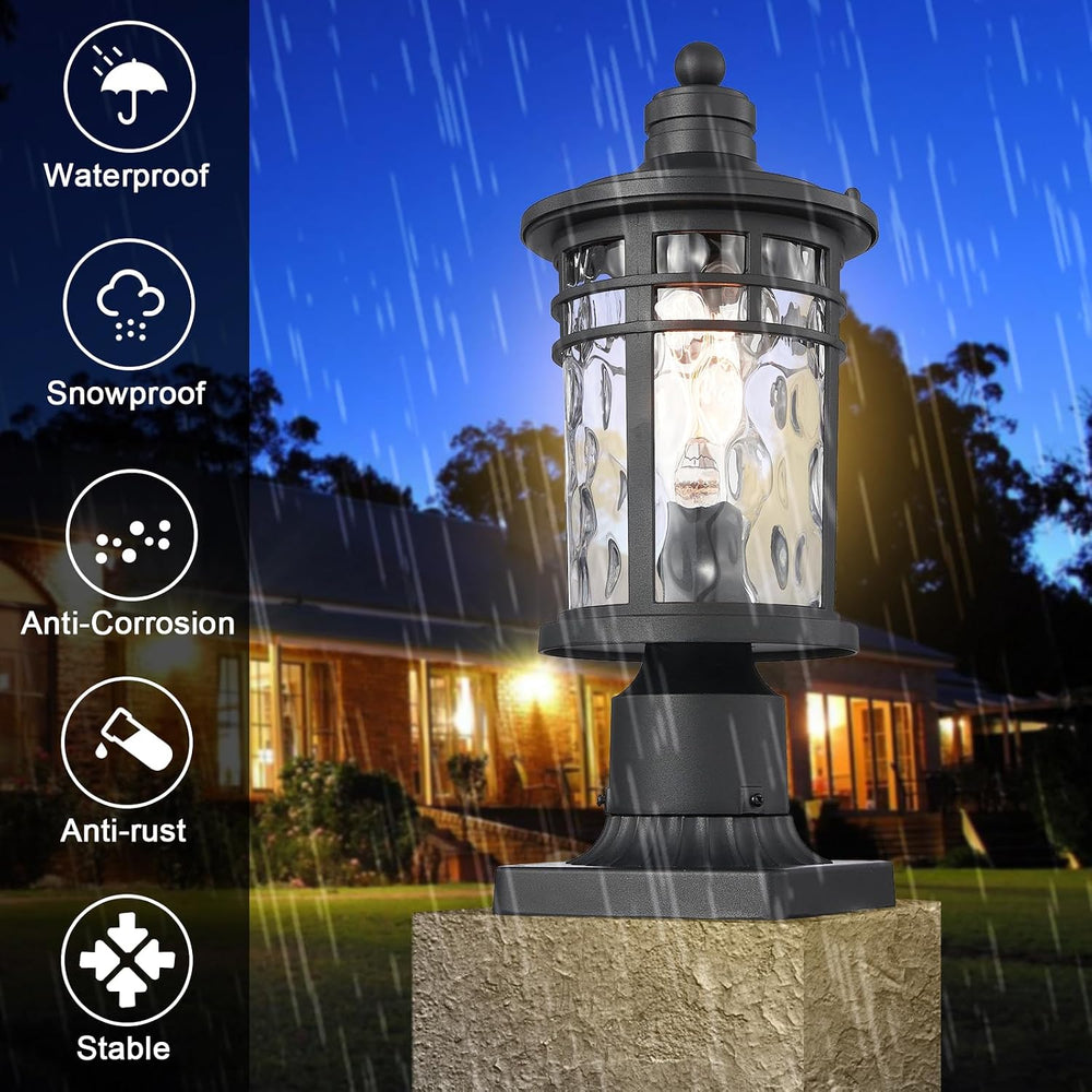 Darkaway Outdoor Post Lights Lamp Posts Outdoor Lighting, Aluminum Post Light...