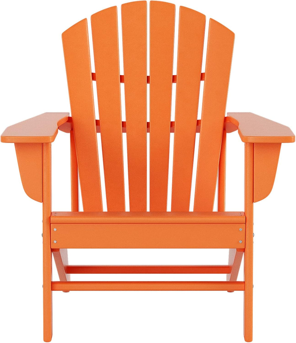 WestinTrends Dylan Outdoor Adirondack Chair (Set of 2), Orange