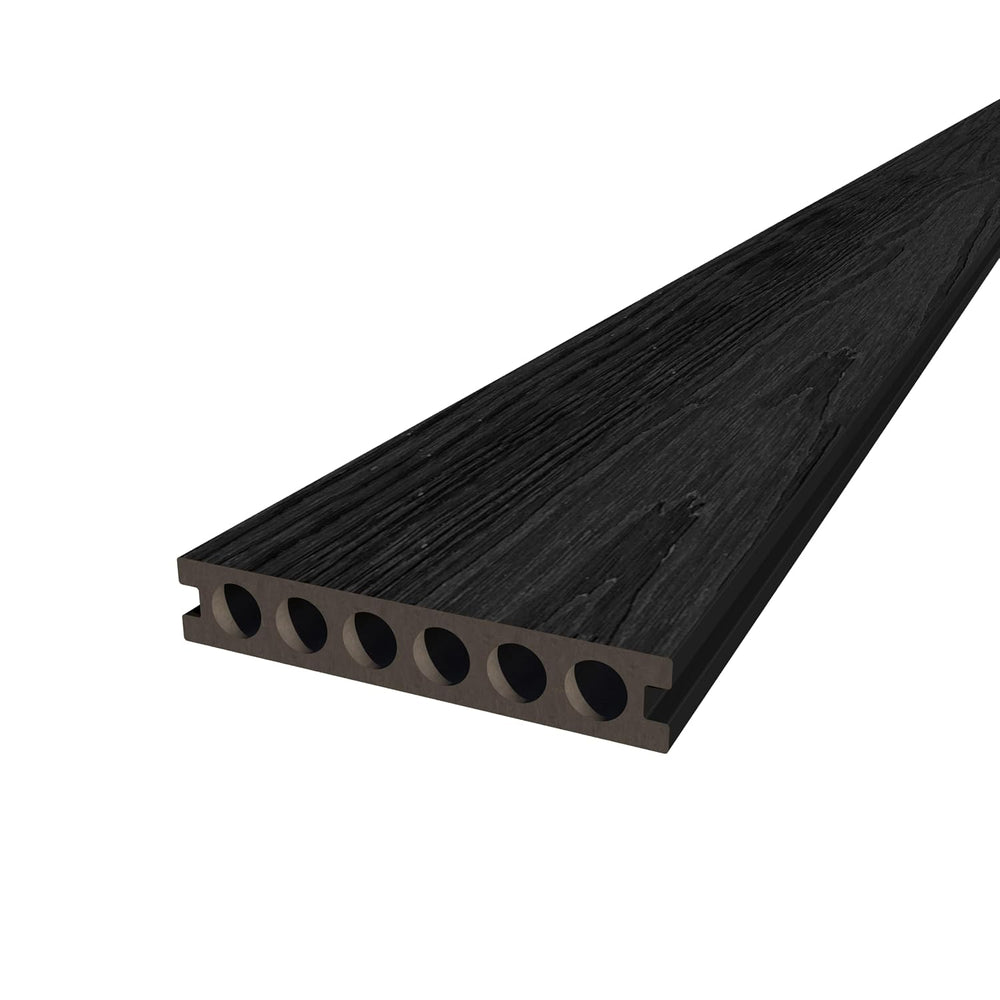 Outdoor Composite Decking Boards 96'' x 5.4'' x 0.9''...