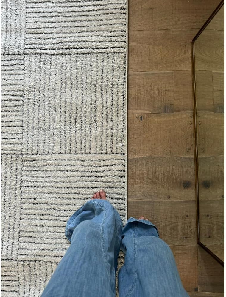 Livabliss x Galey Alix Architect II Modern Geometric Area Rug, 6'7" ...