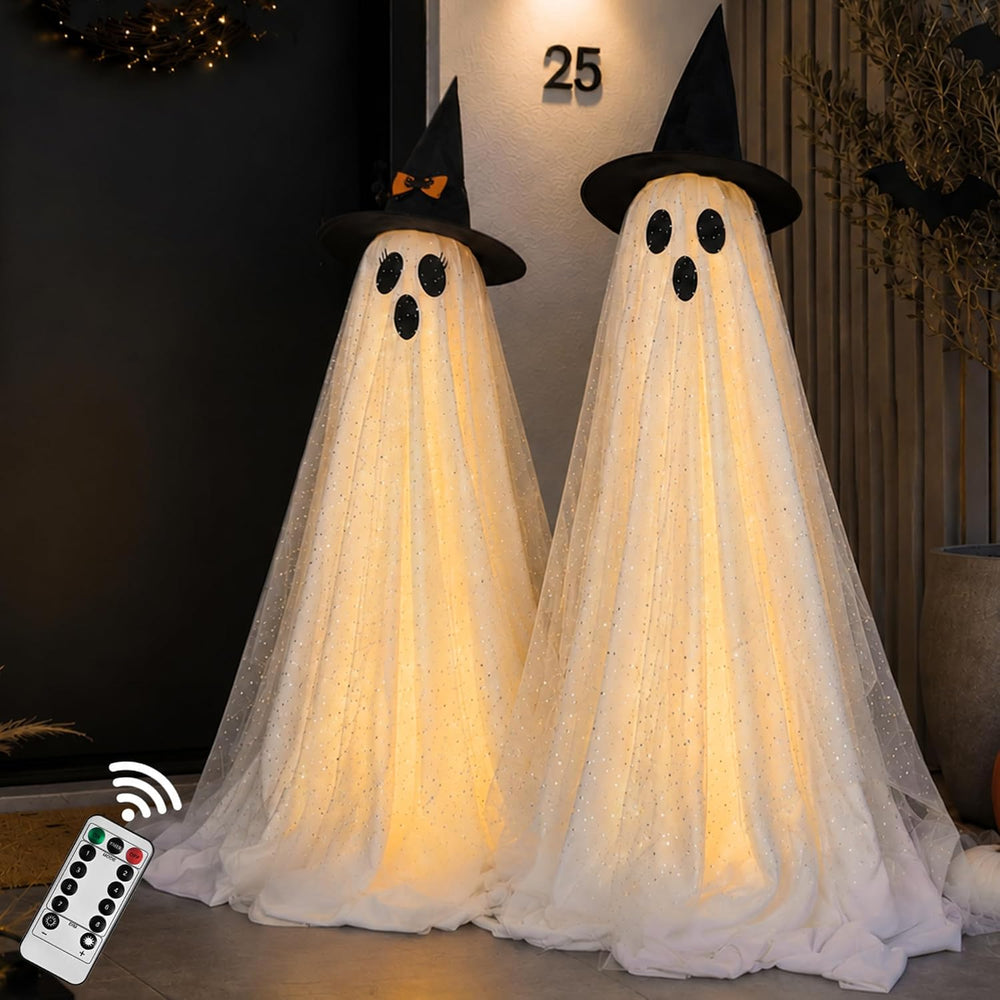 2Packs Halloween Decorations Outdoor,Halloweens Party Decoration Indoor,59in ...