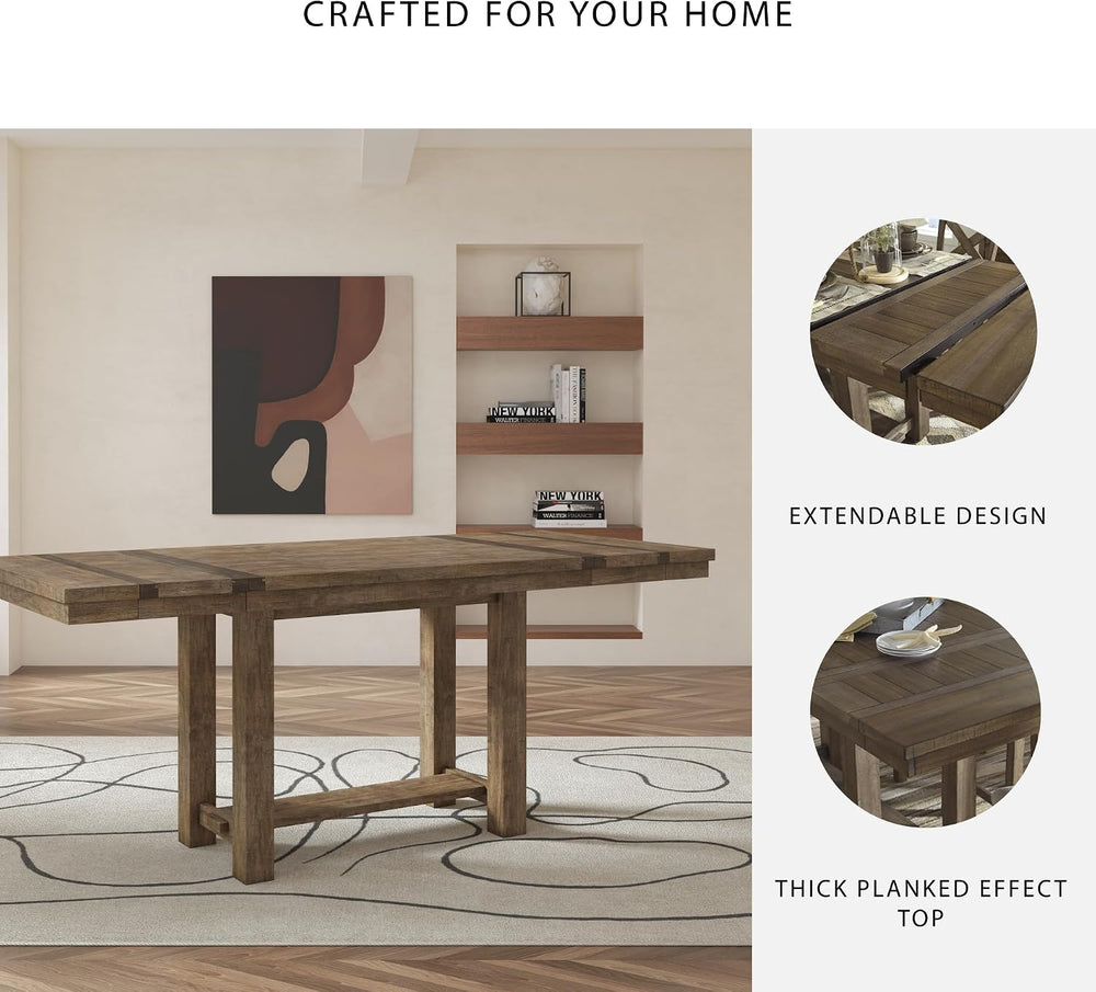 Signature Design by Ashley Moriville Counter Height Dining Extension Table