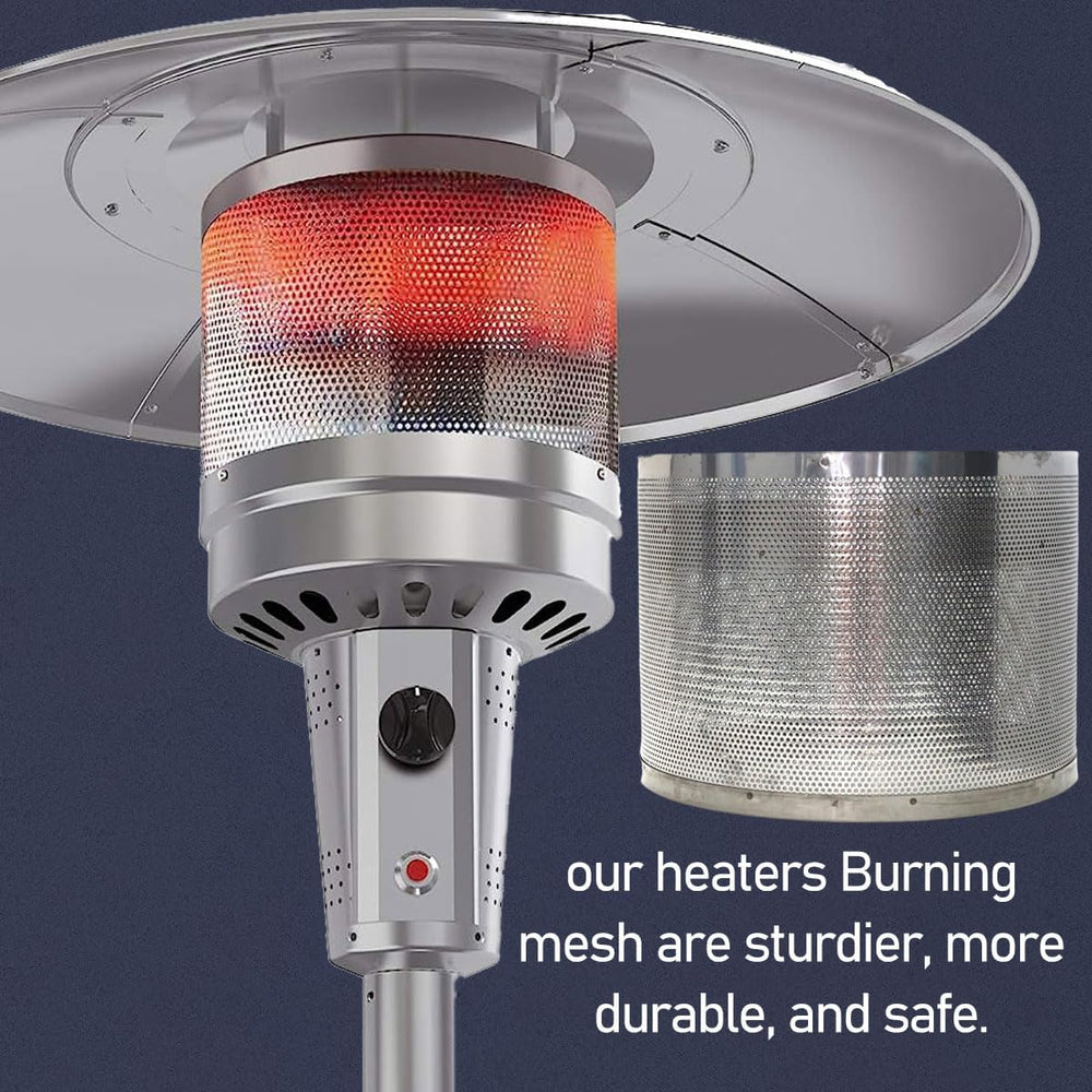 Patio Heater Main Burner Net Emitter Screen Outdoor Heater Replacement Parts ...