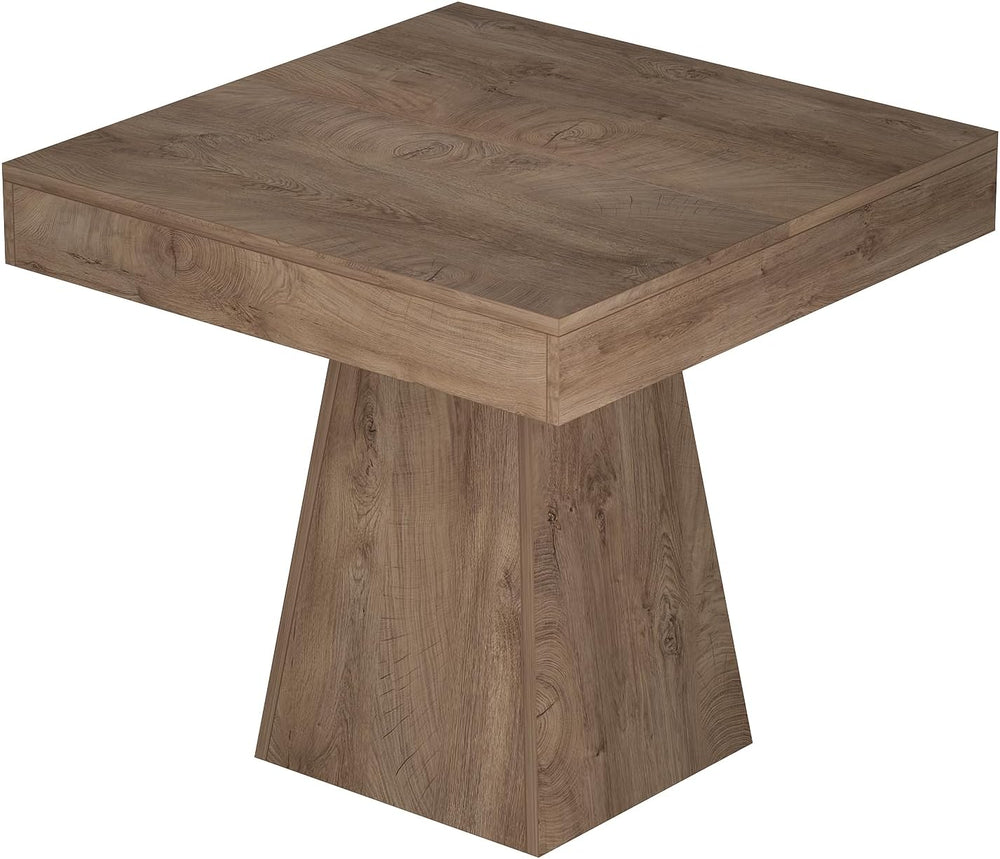 Small Dining Table, 31.5-inch Dinner Table for 2-4 People, Square Kitchen Tab...