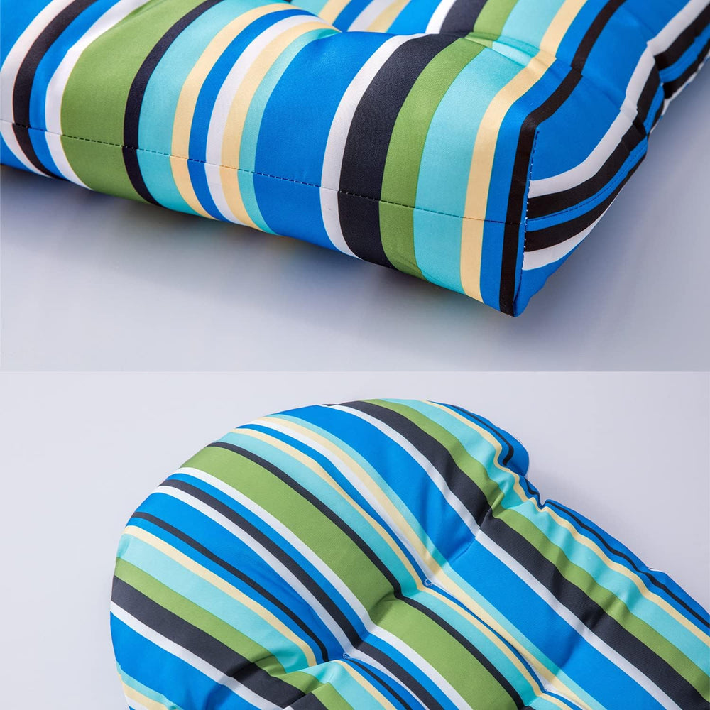 Enipate Weather Resistant Adirondack Chair Cushions High Back Indoor Outdoor ...