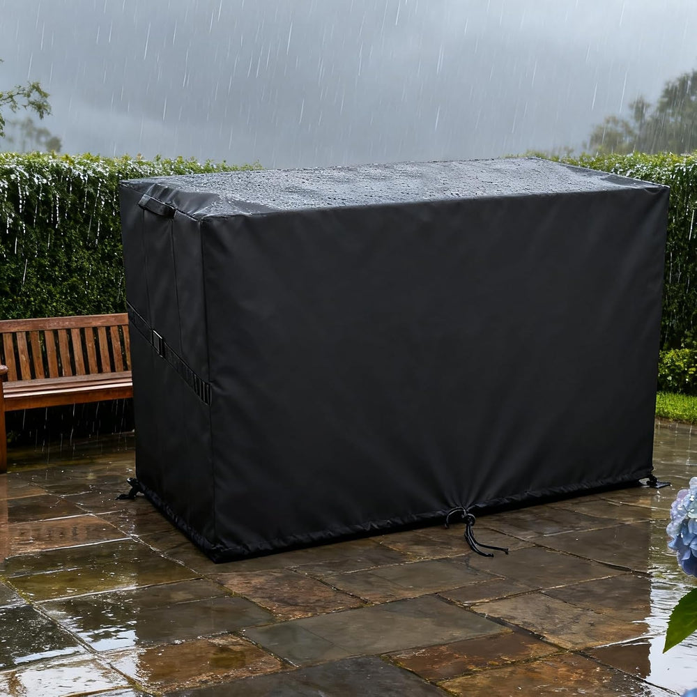 Outdoor Storage Box Cover for TARKARI 320 Gallon Deck Box