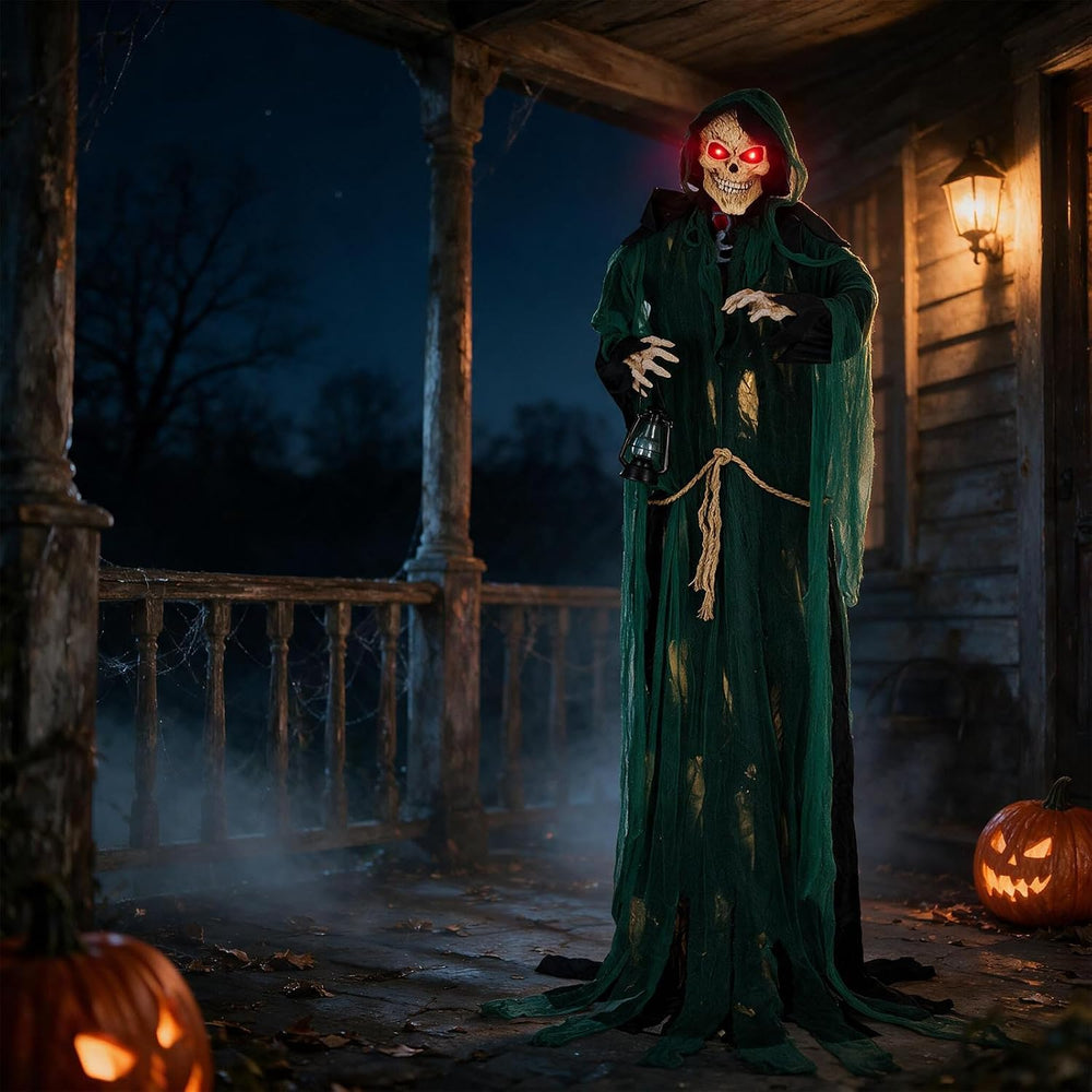 7FT Grim Reaper Standing Halloween Indoor Outdoor Decoration