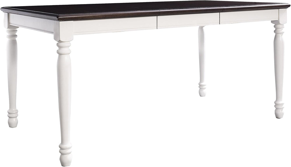Crosley Furniture Shelby 7-Piece Traditional Dining Table Set for 6, Dinner T...