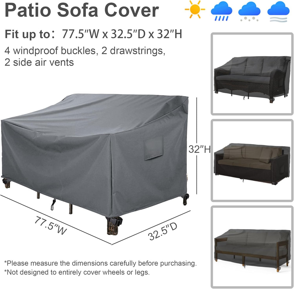 Patio Furniture Covers,Outdoor Furniture Cover Waterproof,Patio Furniture Set...