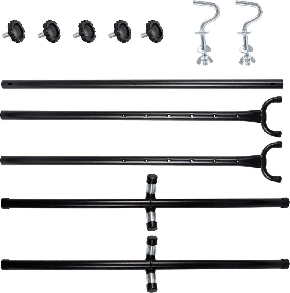 JupiterForce Hammock Stand 9FT, Heavy Duty Steel Frame, Tool-Free Assembly, S...