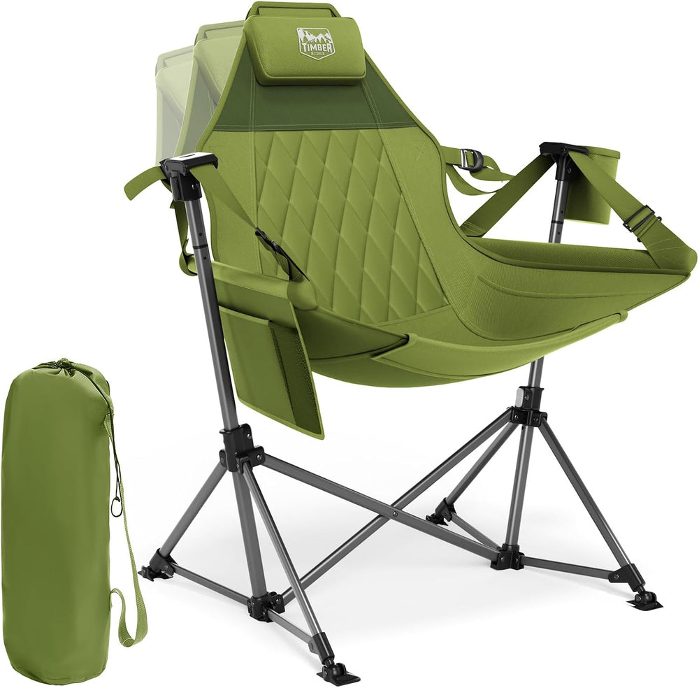 TIMBER RIDGE Hammock Camping Chair, Oversized Swinging Chair, 400lbs Load