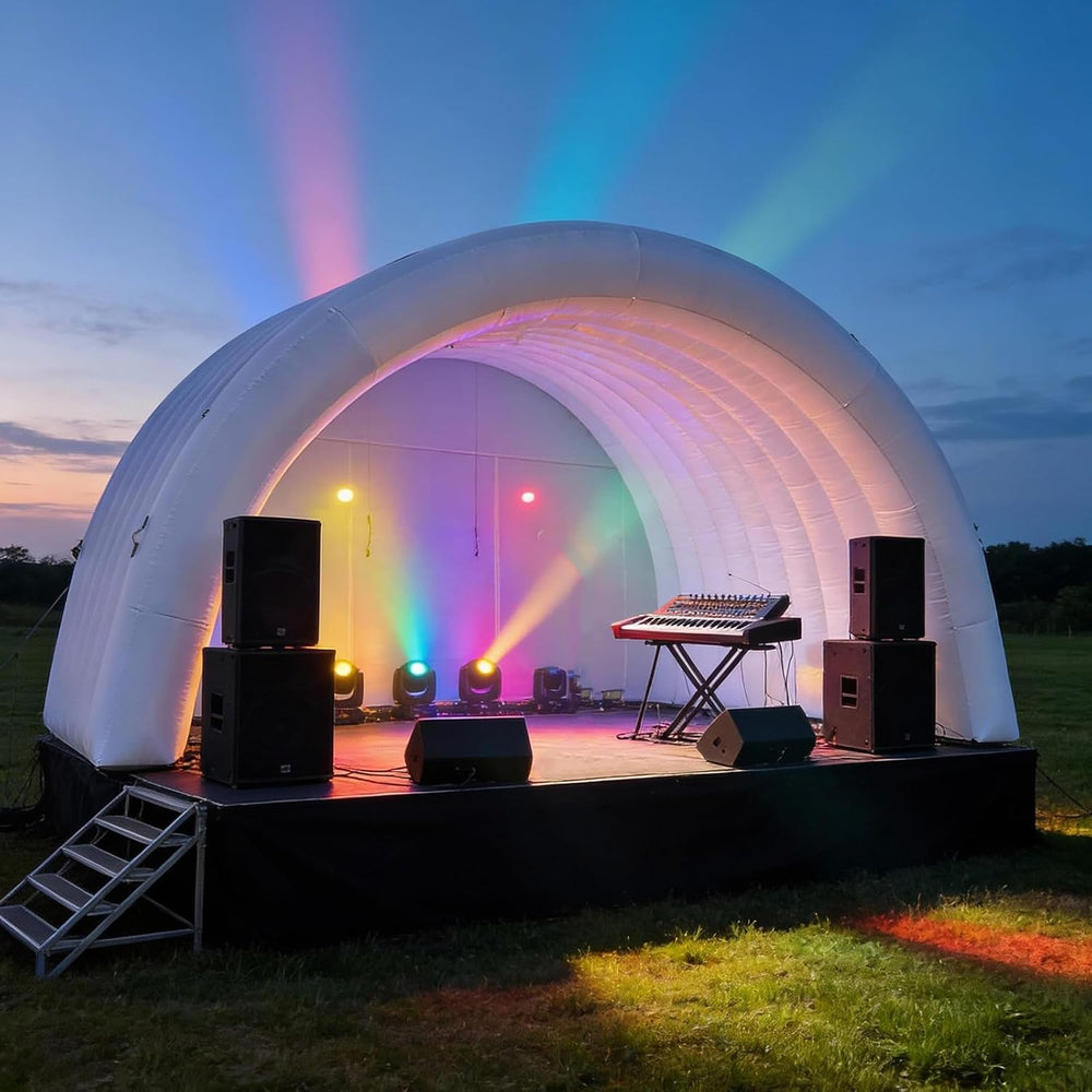 OZIS 20 × 15 × 13 FT Inflatable Event Stage Tent Indoor/Outdoor Dome Booth, I...